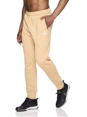 Reebok Beige Jogger Sweatpants - S/M